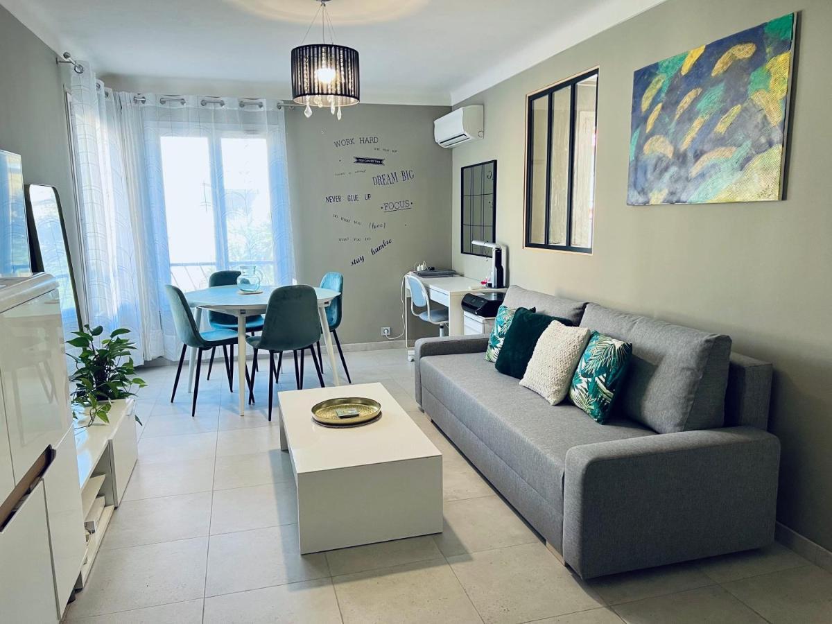 Апартаменти Nice West Cosy Flat Balcony, Near Airport, Train, Beach, Public Transport, Supermarket, Comfortable And Well Equipped Екстер'єр фото